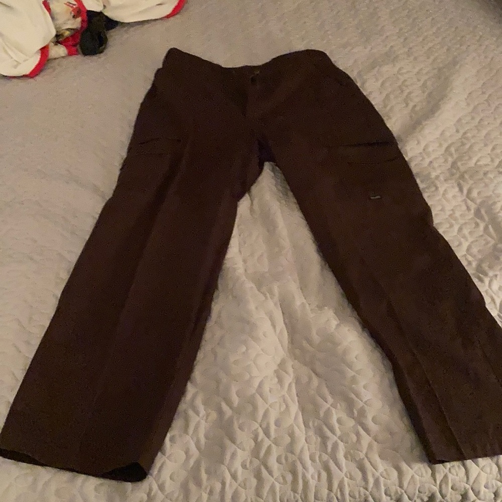 Brown tactical work pants